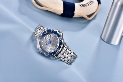 PAGANI DESIGN 2026 Nuevo V2 Waves 200M Reloj de buceo para hombre, reloj automático de lujo y moda para hombre, cristal de zafiro AR, reloj de pulsera para hombre