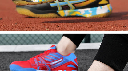 Women Men Kids Badminton Shoes Table Tennis Volleyball Sneakers Training Tennis Sports Handball Athletics Non-Slip