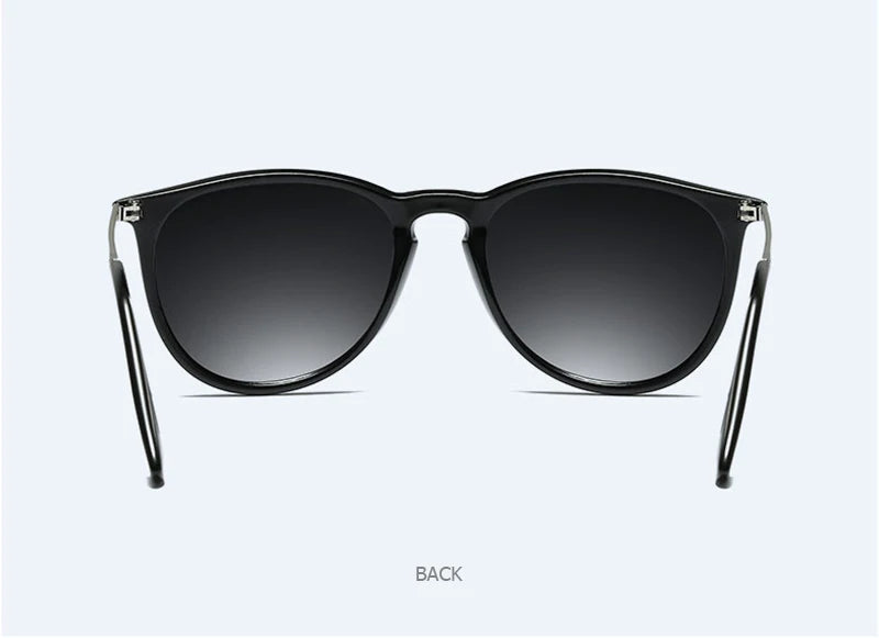 Classic Round Polarized Sunglasses Men Women Fashion Driving Sun Glasses Male Vintage Black Pink Shades Travelling Eyewear UV400