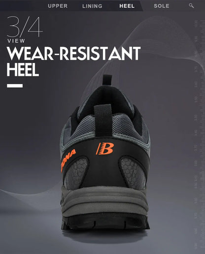 BONA New Arrival Hiking Shoes Men Mountain Climbing Outdoor Trainer Footwear Trekking Sport Sneakers Comfortable