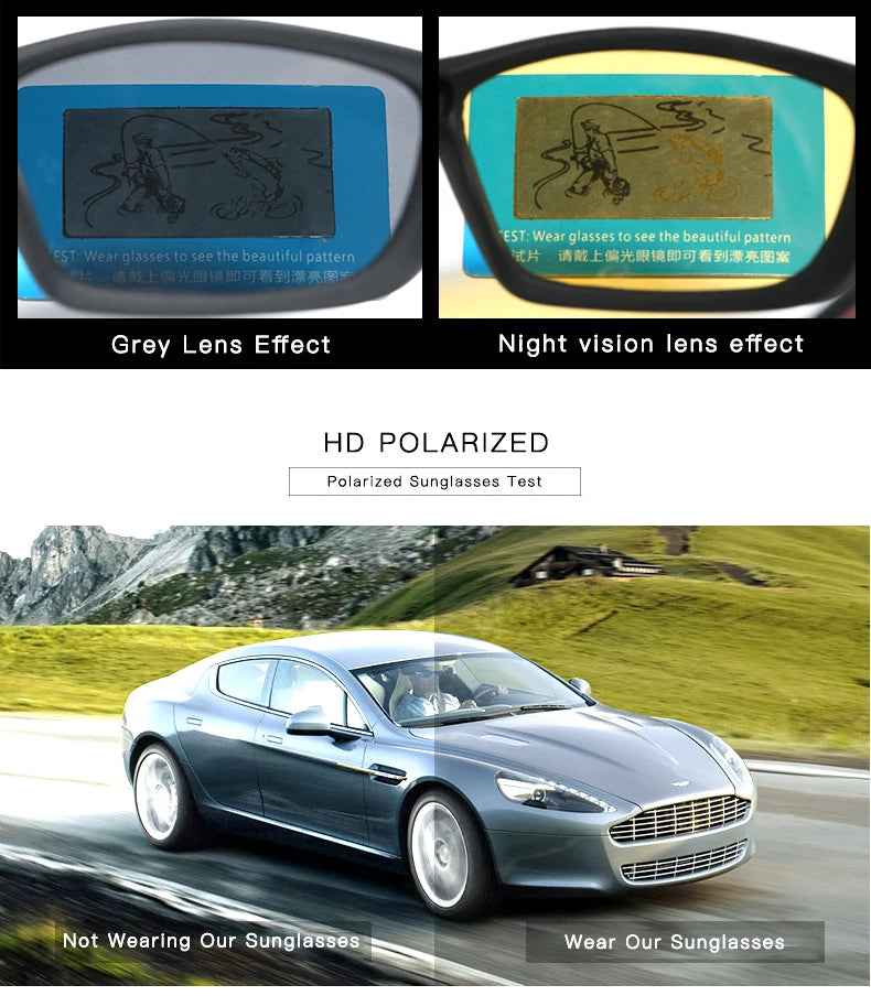 DOHOHDO Brand Design Polarized Sunglasses Men's Driving Sun Glasses Small Size Unique Frame Outdoor Sports Goggles Eyewear UV400
