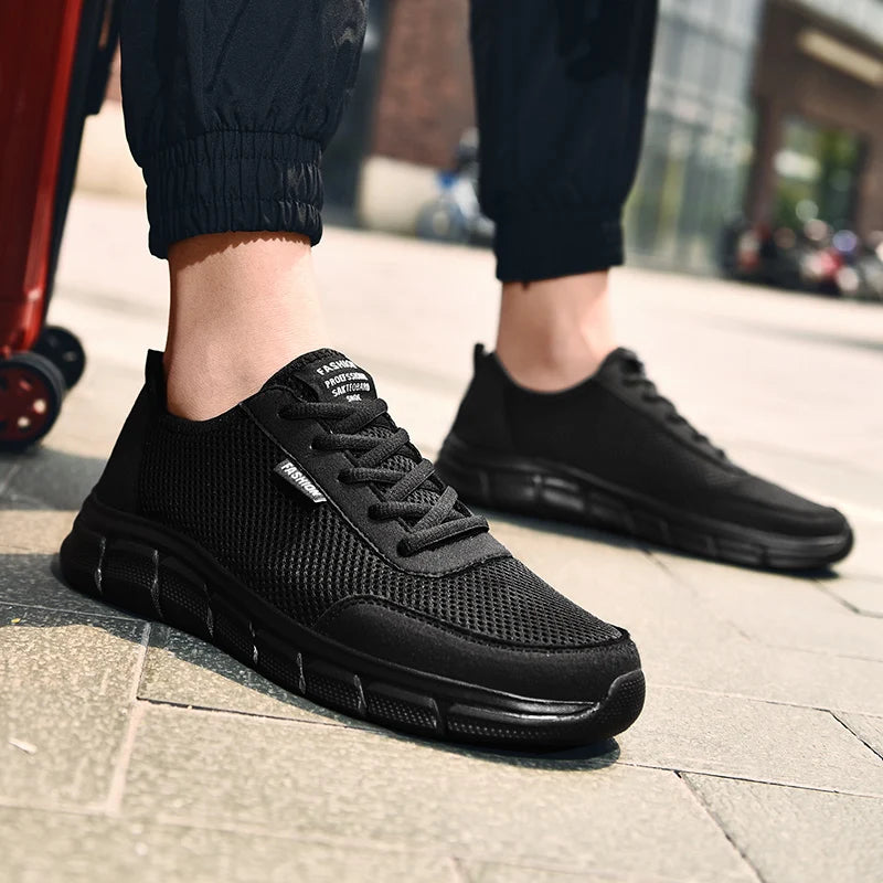 Men's Casual Mesh Summer Sneakers Breathable Lightweight Tennis Shoes Walking Sneakers Comfortable Masculino Zapatillas Hombre