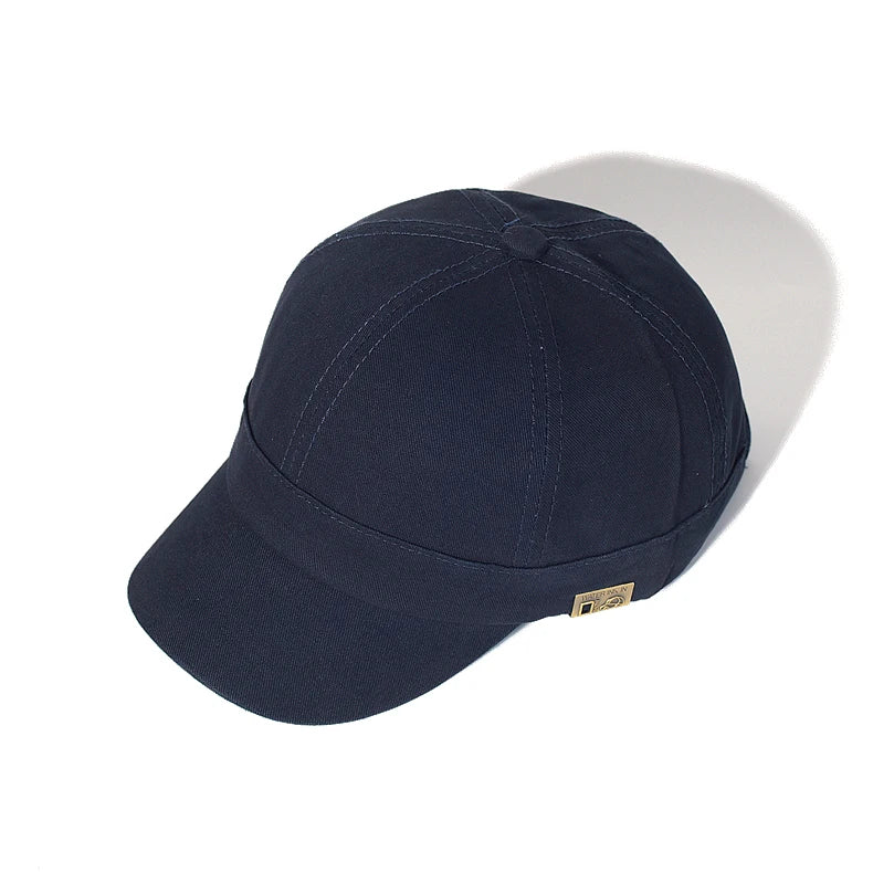 Cappellino da baseball a visiera corta in cotone, da uomo e da donna, morbido, stile vintage “Dad Hat”, regolabile, stile trucker, a profilo basso