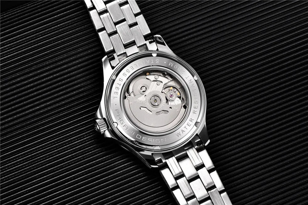2022 Neue PAGANI DESIGN 1685 Herrenuhr – mechanische Armbanduhr für Herren, Automatikuhr, Japan NH35A, 20Bar Taucheruhr