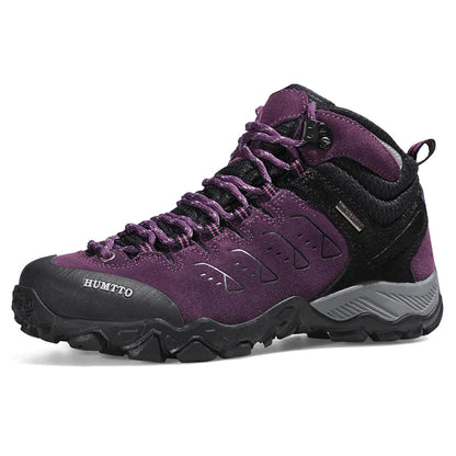 HUMTTO New Hiking Shoes Men's Waterproof Outdoor Sneakers for Men Leather Women Walking Climbing Trekking Sport Men's Boots Women's