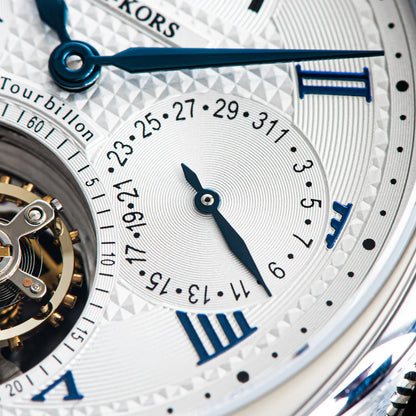 Sugess Seakors Men's Tourbillon Watch Original ST8007 Movement Skeleton Dial Moonphase Wristwatch 316L Case Sapphire