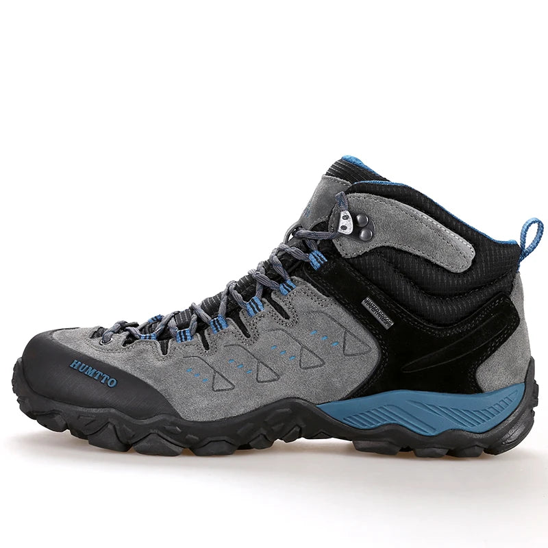 HUMTTO New Hiking Shoes Men's Waterproof Outdoor Sneakers for Men Leather Women Walking Climbing Trekking Sport Men's Boots Women's