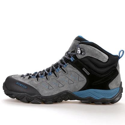 HUMTTO New Hiking Shoes Men's Waterproof Outdoor Sneakers for Men Leather Women Walking Climbing Trekking Sport Men's Boots Women's