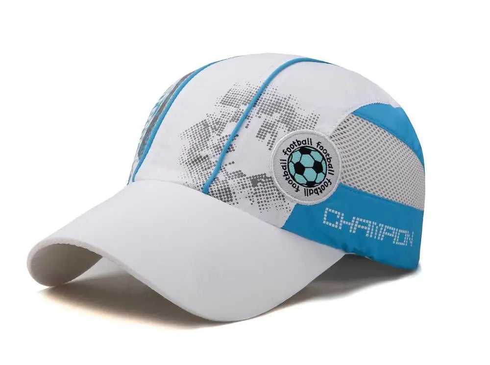 Connectyle  Kids Toddlers Lightweight Quick Dry Sun Visor Hat Adjustable UPF50+ Sun Protection Mesh Baseball Cap For Boys