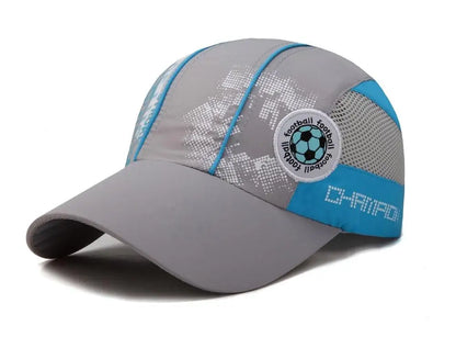 Connectyle  Kids Toddlers Lightweight Quick Dry Sun Visor Hat Adjustable UPF50+ Sun Protection Mesh Baseball Cap For Boys