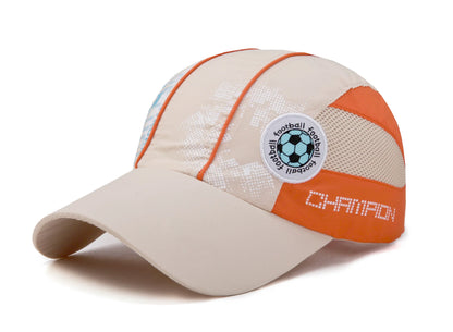 Connectyle  Kids Toddlers Lightweight Quick Dry Sun Visor Hat Adjustable UPF50+ Sun Protection Mesh Baseball Cap For Boys