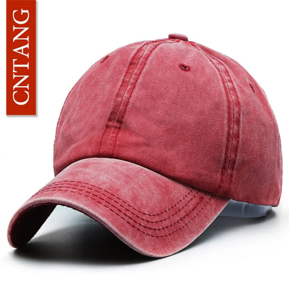 CNTANG Fashion Classic Casual Baseball Cap For Men Spring Summer Blank Caps Women Cotton Solid Snapback Brand Unisex Hats gorras