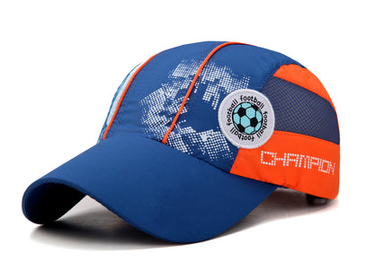 Connectyle  Kids Toddlers Lightweight Quick Dry Sun Visor Hat Adjustable UPF50+ Sun Protection Mesh Baseball Cap For Boys