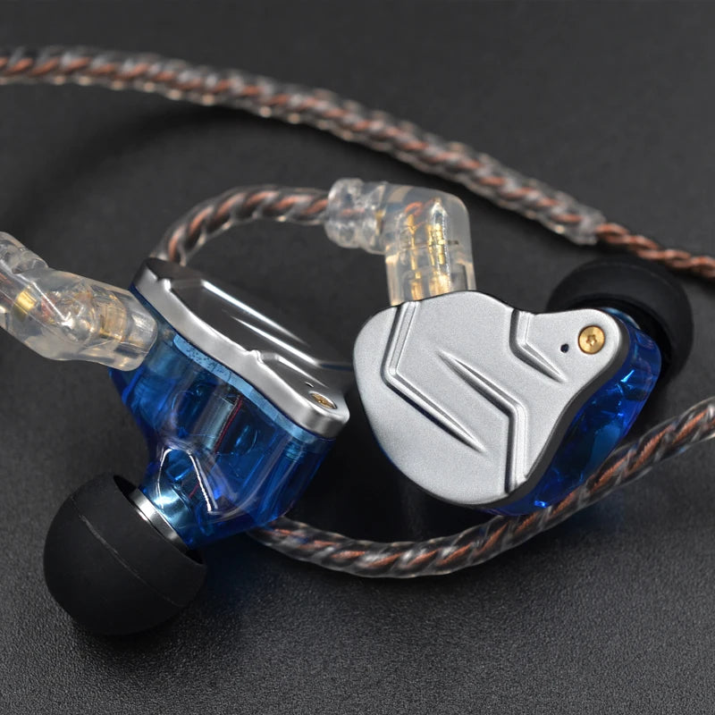 KZ ZSN Pro 1BA + 1DD technologie hybride HIFI basse écouteurs métal dans l'oreille écouteurs Bluetooth casque Sport suppression du bruit casque
