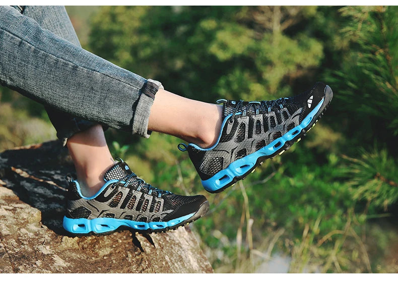 MIXIDELAI New Summer Men Sneakers Fashion Spring Outdoor Shoes Men Casual Men'S Shoes Comfortable Mesh Shoes For Men Size 39-46