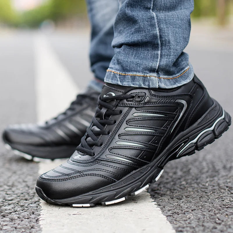 BONA New Classic Style Men's Running Shoes Outdoor Walking Jogging Lace-Up Athletic Comfortable Sport Shoes