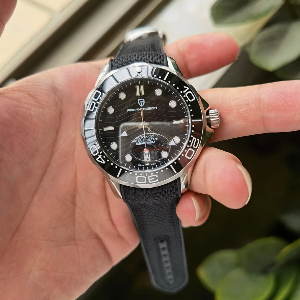 2022 Neue PAGANI DESIGN 1685 Herrenuhr – mechanische Armbanduhr für Herren, Automatikuhr, Japan NH35A, 20Bar Taucheruhr