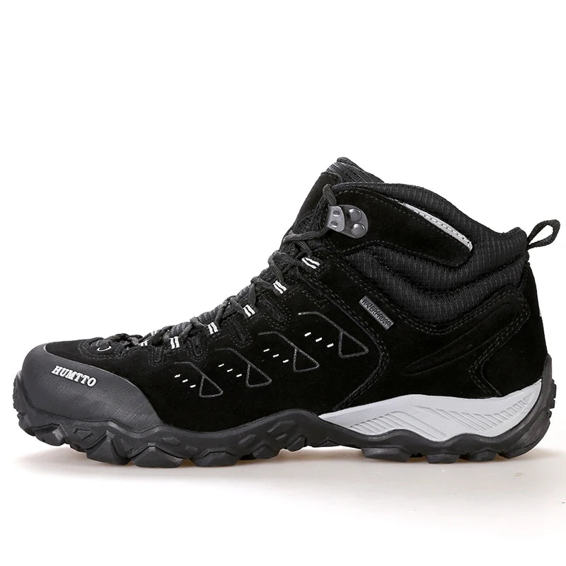 HUMTTO New Hiking Shoes Men's Waterproof Outdoor Sneakers for Men Leather Women Walking Climbing Trekking Sport Men's Boots Women's