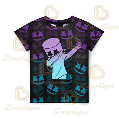 Cartoon Fortnite New Summer Children T Shirt 3D Printed Boys Girls Streetwear Adults Kids Clothes Funny Tee O-Neck Tops