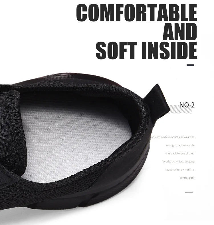 Men's Casual Mesh Summer Sneakers Breathable Lightweight Tennis Shoes Walking Sneakers Comfortable Masculino Zapatillas Hombre
