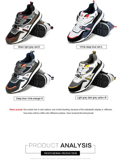 BONA New Designers Scarpe sportive in pelle action da uomo, sneakers da running, scarpe da tennis maschili, calzature da camminata trendy per il fitness