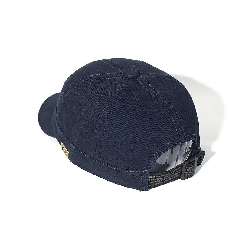 Cappellino da baseball a visiera corta in cotone, da uomo e da donna, morbido, stile vintage “Dad Hat”, regolabile, stile trucker, a profilo basso