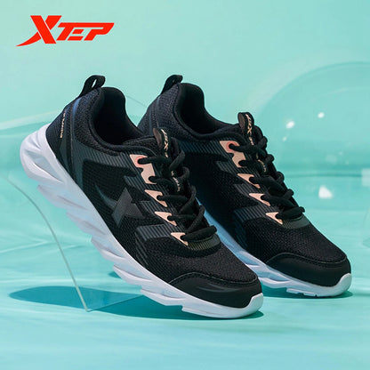 Zapatillas de running Xtep para mujer, nueva moda, ligeras y transpirables, con amortiguación, calzado deportivo femenino 879318110073