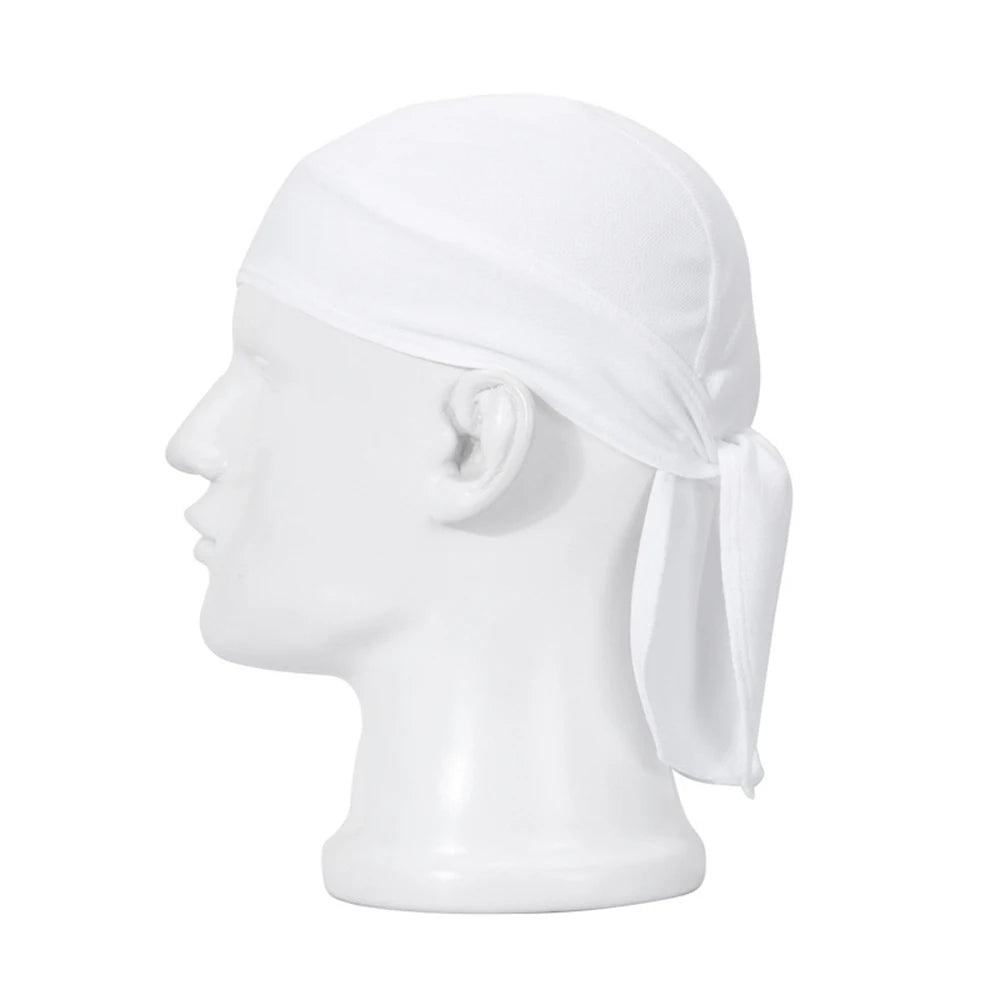 Cycling Hat Under Helmet Quick Dry Pure Cycling Cap Head Scarf Summer Men Running Riding Bandana Headscarf Ciclismo Pirate Cap