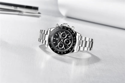 2026 New PAGANI DESIGN Chronograph Luxury Quartz Wrist Watch Automatic Date 100M Waterproof JAPAN VK63 Movement