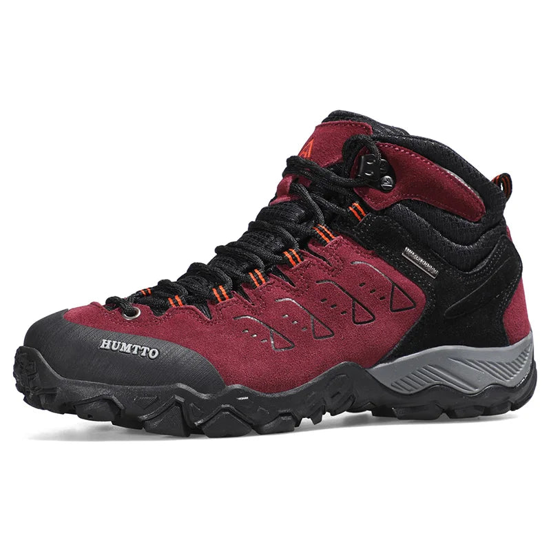 HUMTTO New Hiking Shoes Men's Waterproof Outdoor Sneakers for Men Leather Women Walking Climbing Trekking Sport Men's Boots Women's