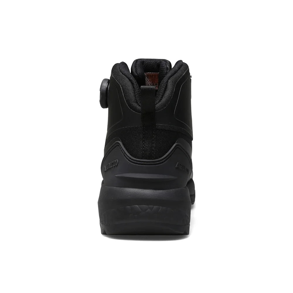 HUMTTO Waterproof Hiking Shoes Mountain Trekking Boots Black Camping Sneakers for Men Safety Climbing Sport Tactical Men's Shoes