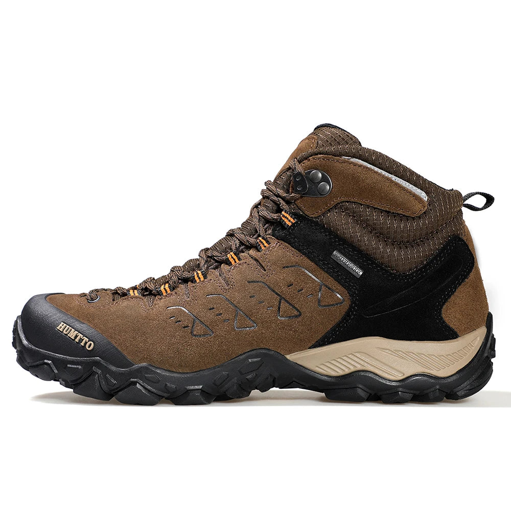 HUMTTO New Hiking Shoes Men's Waterproof Outdoor Sneakers for Men Leather Women Walking Climbing Trekking Sport Men's Boots Women's