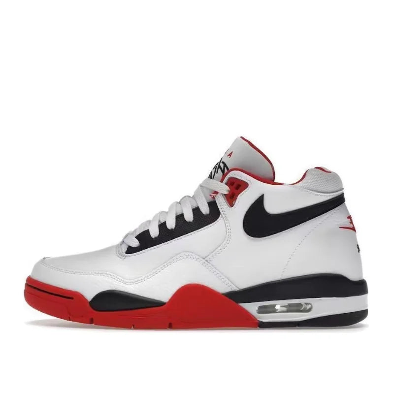 Nike Flight Legacy Retro Fashion Minimalist Premium Comfort Cushioning Anti-Slip Basketball Shoes Men's BQ4212-100