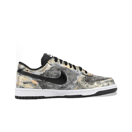 Custom Sneakers Nike Big River Immersed Moon Golden Emperor Burning Sky Flame Scorched Texture Gold Foil with Gift Bag For Men