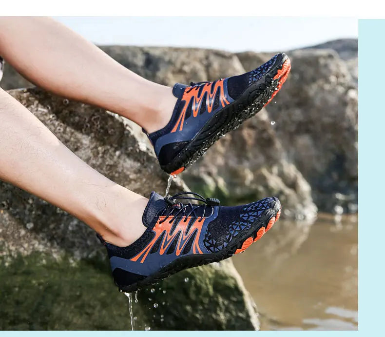 EOCENE męskie i damskie barefoot buty wodne do sportów outdoorowych, szybkoschnące buty na plażę, do pływania, fitnessu, brodzenia, trekkingu i jazdy na rowerze