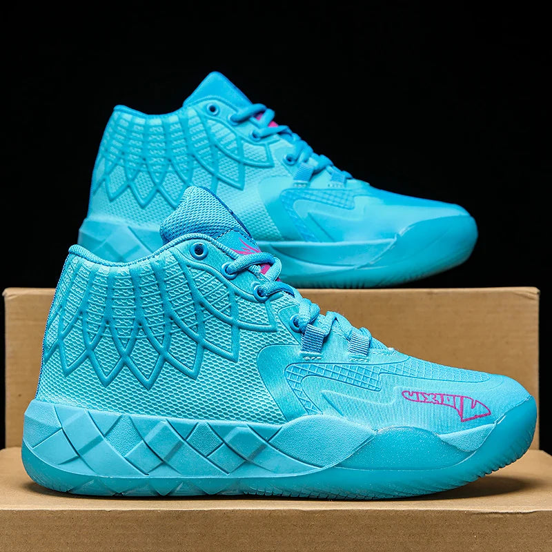 Youth Basketball Shoes for Actual Combat, Outdoor Comfortable Cushioning, Wear-Resistant, Fashionable, Breathable, High Quality