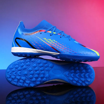 Nouveaux hommes chaussures de Football ultralégères TF/FG bottes de Football professionnelles unisexe antidérapant de haute qualité en gros livraison directe formation