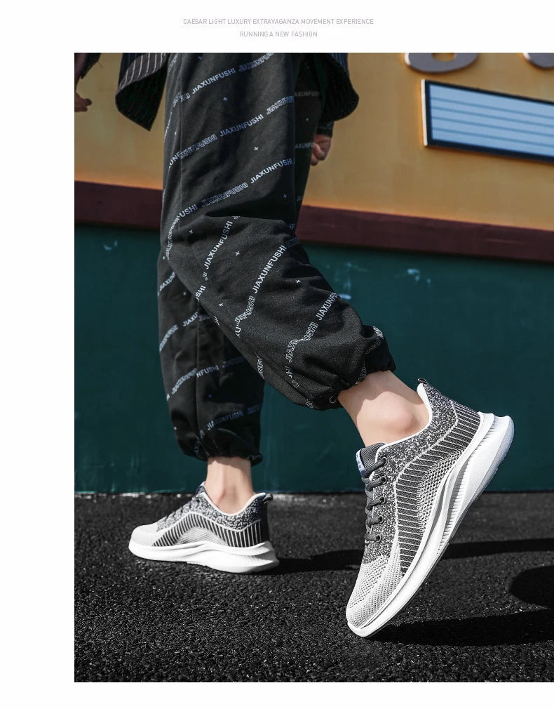 Leather Men's Sneakers Trendy Casual Italian Breathable Leisure Male Sneakers Non-Slip Footwear Men Vulcanized Shoes