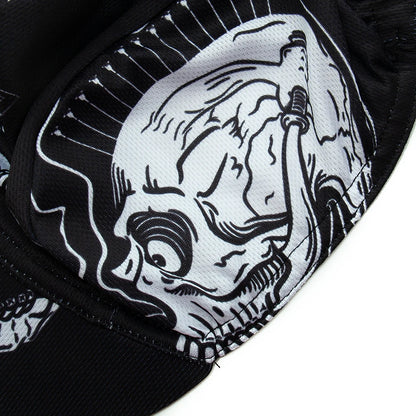 Skull Cycling Cap for Men Women Outdoor Sports Hat Summer Breathable Under Helmet Cycling Hat