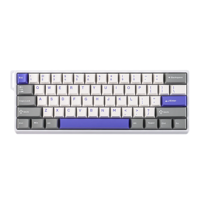 Teclado mecânico com fios AULA WIN60 HE/WIN60 HE MAX 60%, estrutura Tray-Mount, Hot-Swap e interruptores magnéticos de efeito Hall