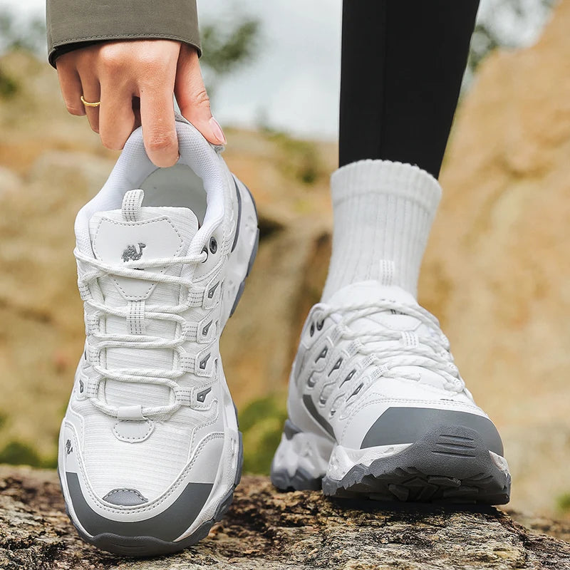 Men's and Women's Hiking Shoes Non-Slip Trekking Outdoor Sneakers Sports Shoes Camping Training Jogging Breathable Climbing Trail Shoes