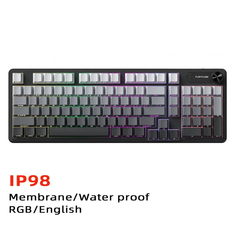 Wired Silent Keyboard Gaming Keyboard Magnetic Mechanical Wired for Pro Gaming Rapid Trigg 8000Hz 128K Rate