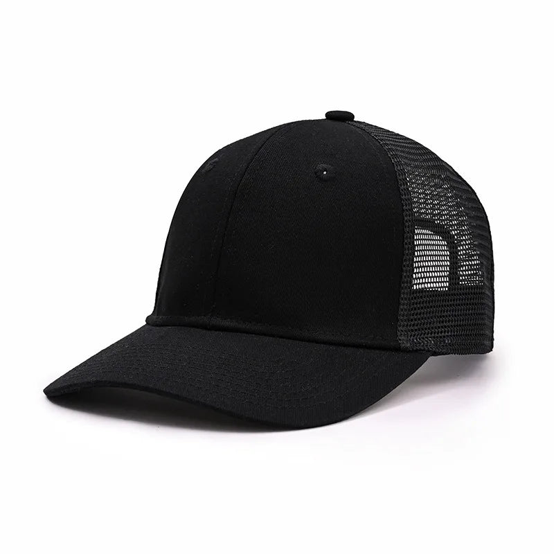Sunshade soft top Richardson truck driver hat slightly curved baseball cap color blocked flat edge duckbill hat