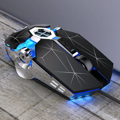 Nuovo mouse da gaming professionale 3200dpi, 7 pulsanti, retroilluminato, per computer, supporto definizione macro, meccanico, cablato e silenzioso