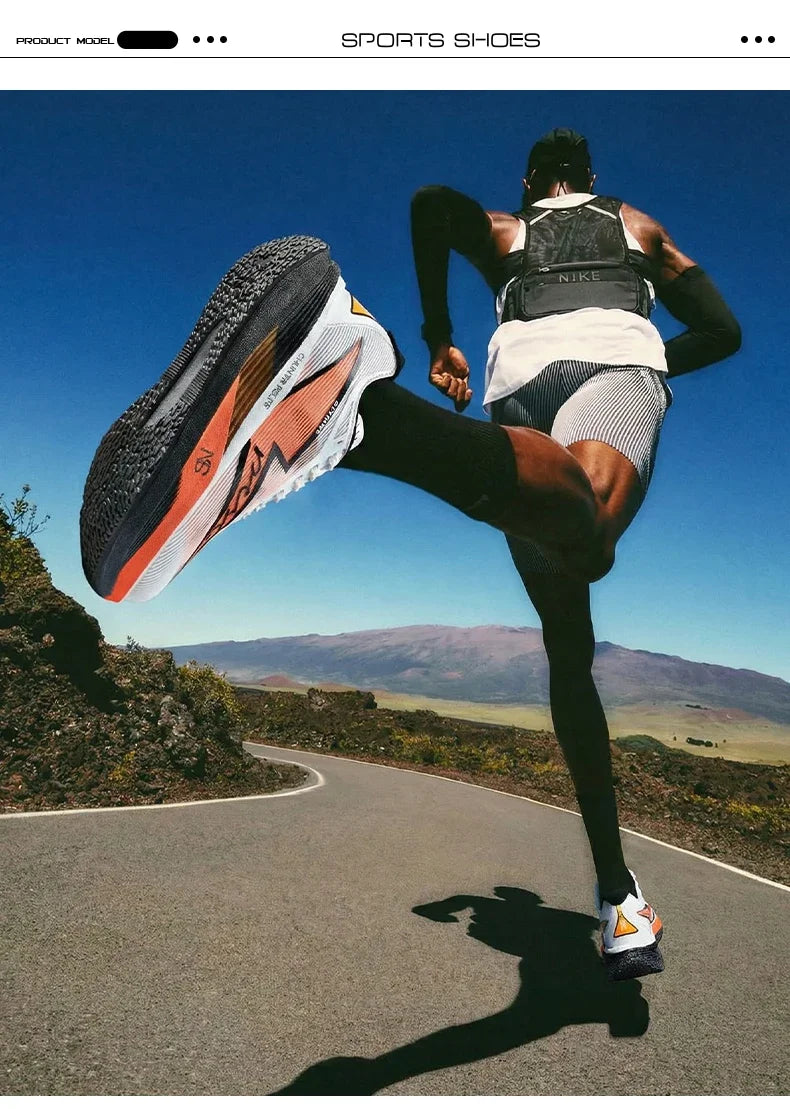Running Shoes Carbon Plate Marathon Men Specialty Sports Breathable Lightweight Women's Comfortable Athletic Chunta Sneakers