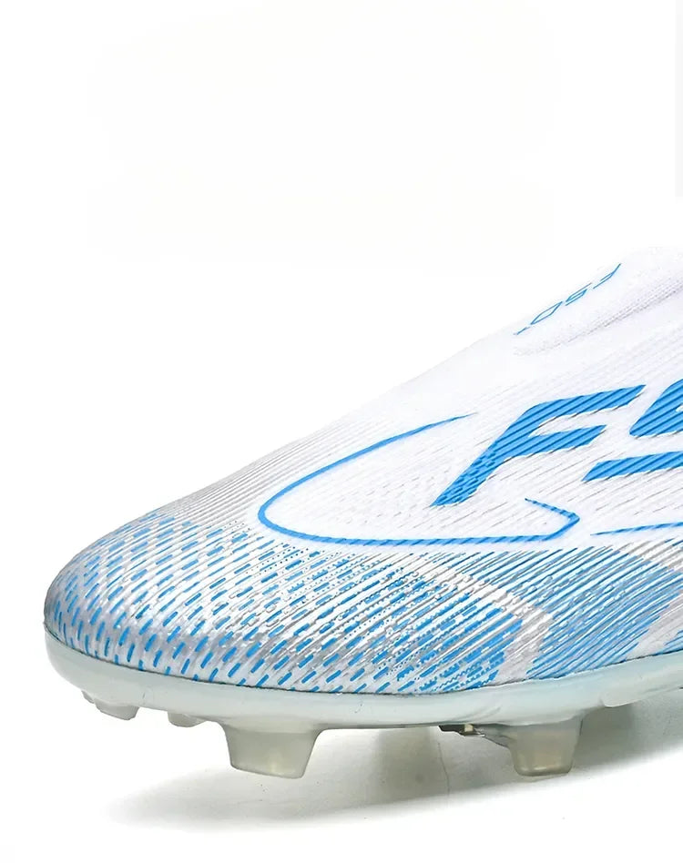 Chaussures de football respirantes AG pour hommes et femmes, chaussures de football professionnelles antidérapantes, chaussures de sport d'extérieur, crampons d'entraînement