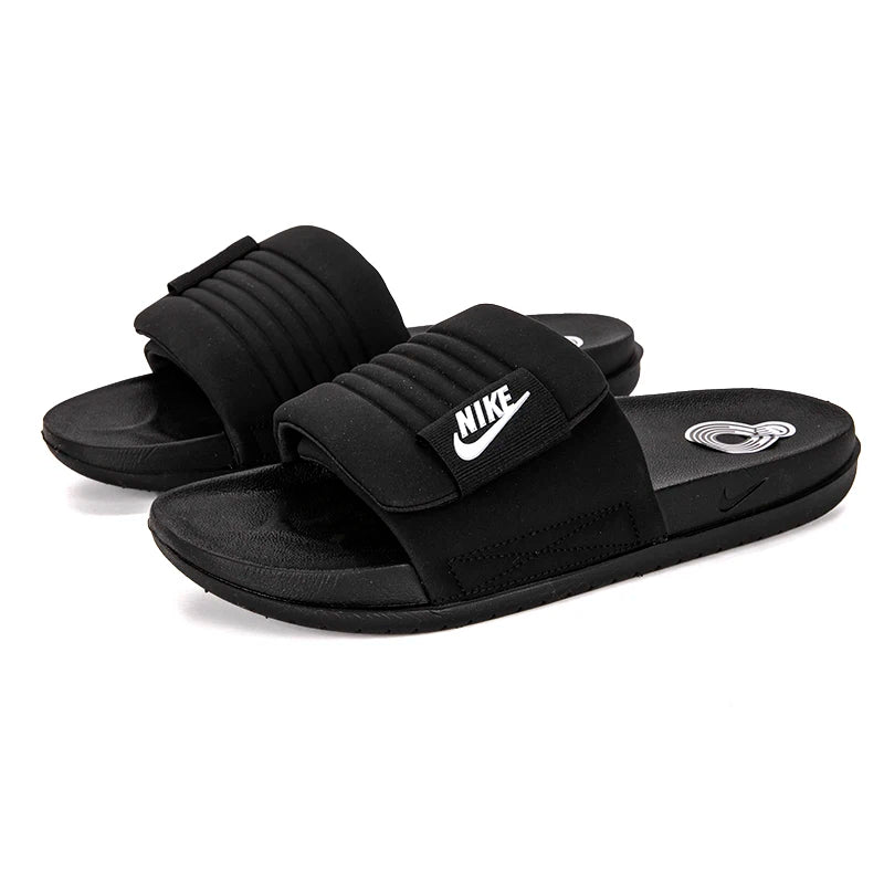 Nike Men's Slippers Nike 0Ffc0Urt Adjust Slide Breathable Lightweight Outdoor Sandals Bathroom Casual Beach Shoes Dq9624-001