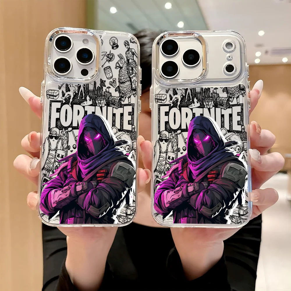 Cartoon Battle Royales Fortnites Phone Case for Xiaomi Mi 15 14T 14 12T 11T 11 Lite Poco M7 X7 X6 F5 F6 X5 X4 GT Pro 4G 5G Cover