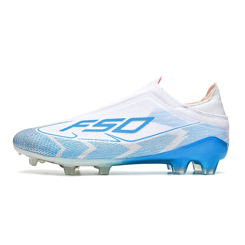 Chaussures de football respirantes AG pour hommes et femmes, chaussures de football professionnelles antidérapantes, chaussures de sport d'extérieur, crampons d'entraînement