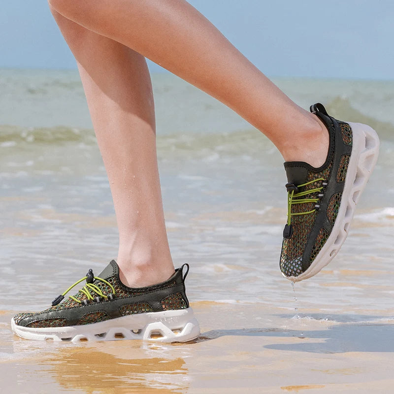 2026 Men and Women Quick-Dry Wading Shoes, Water Breathable AquaIn Upstream Antiskid Outdoor Sports Wearproof Beach Sneakers, Sizes 39-46
